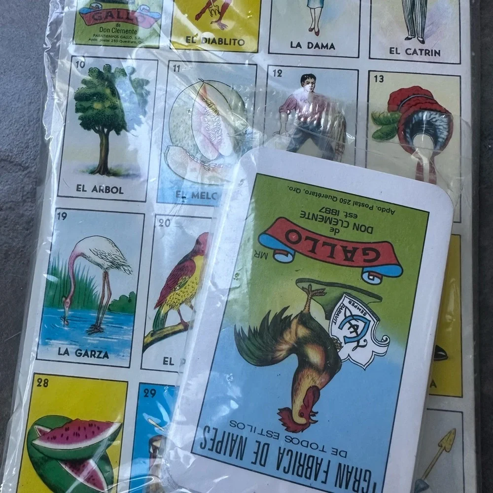 New In Package Loteria Mexican Bingo Game Authentic Don Clemente